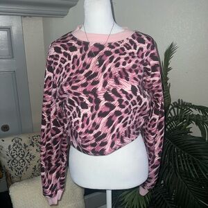 Blair Animal Print Sweatshirt Size M